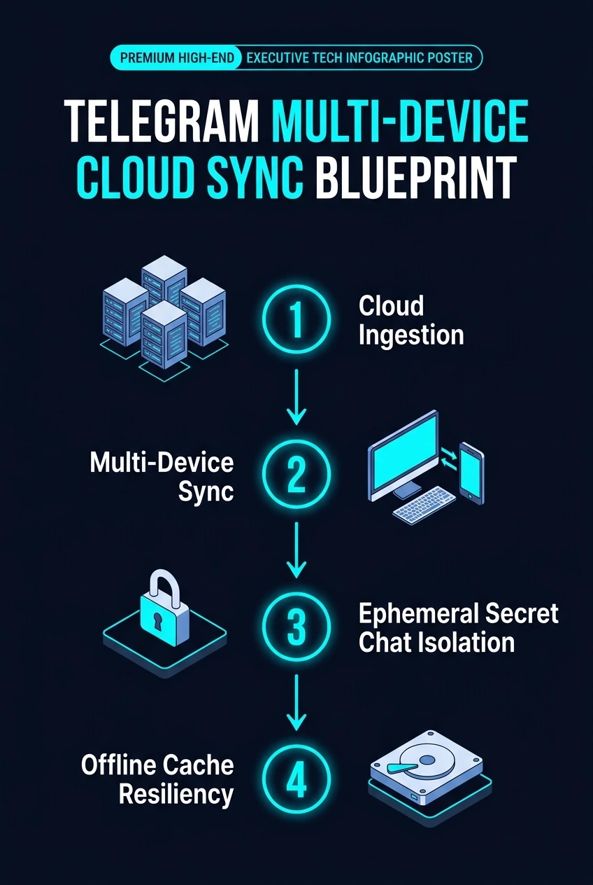 Telegram Multi-Device Cloud Sync Blueprint