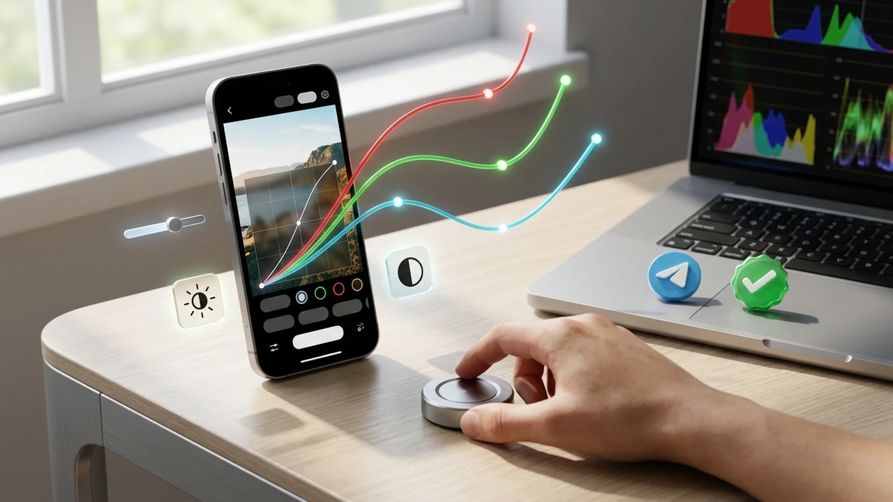 [Telegram 18] Pro Color Grading & Luminosity Curves: RGB Curves, Exposure Recovery & Contrast Mastering