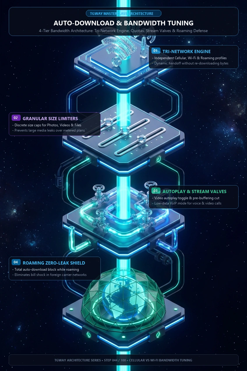 Telegram Mobile Data vs Wi-Fi Auto-Download Tuning and Roaming Defense Master Blueprint