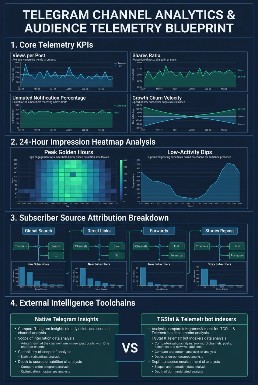 Telegram Channel Analytics and Telemetry Architecture Blueprint