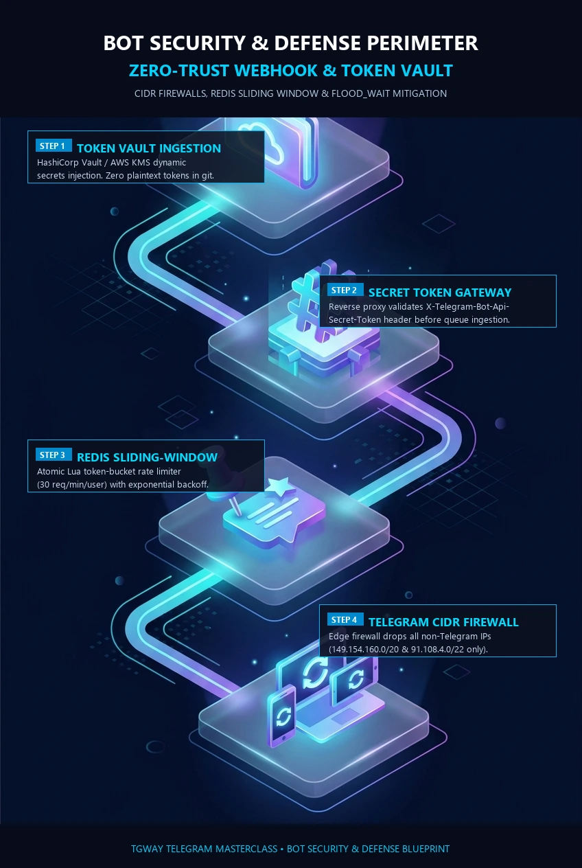 Bot Security & Defense Perimeter Visual Blueprint