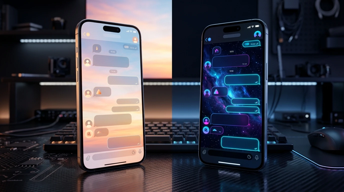 How to Customize Telegram Chat Themes: 8 Luminous Presets, 2-Party Synchronization & Day/Night Mode Guide