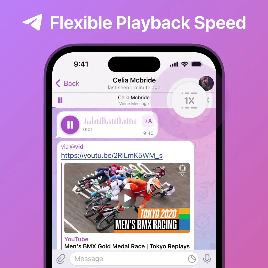 How to Use Telegram Granular Playback Speed: 0.2x to 2.5x Precision Slider, Audio Pitch Correction & Video Acceleration