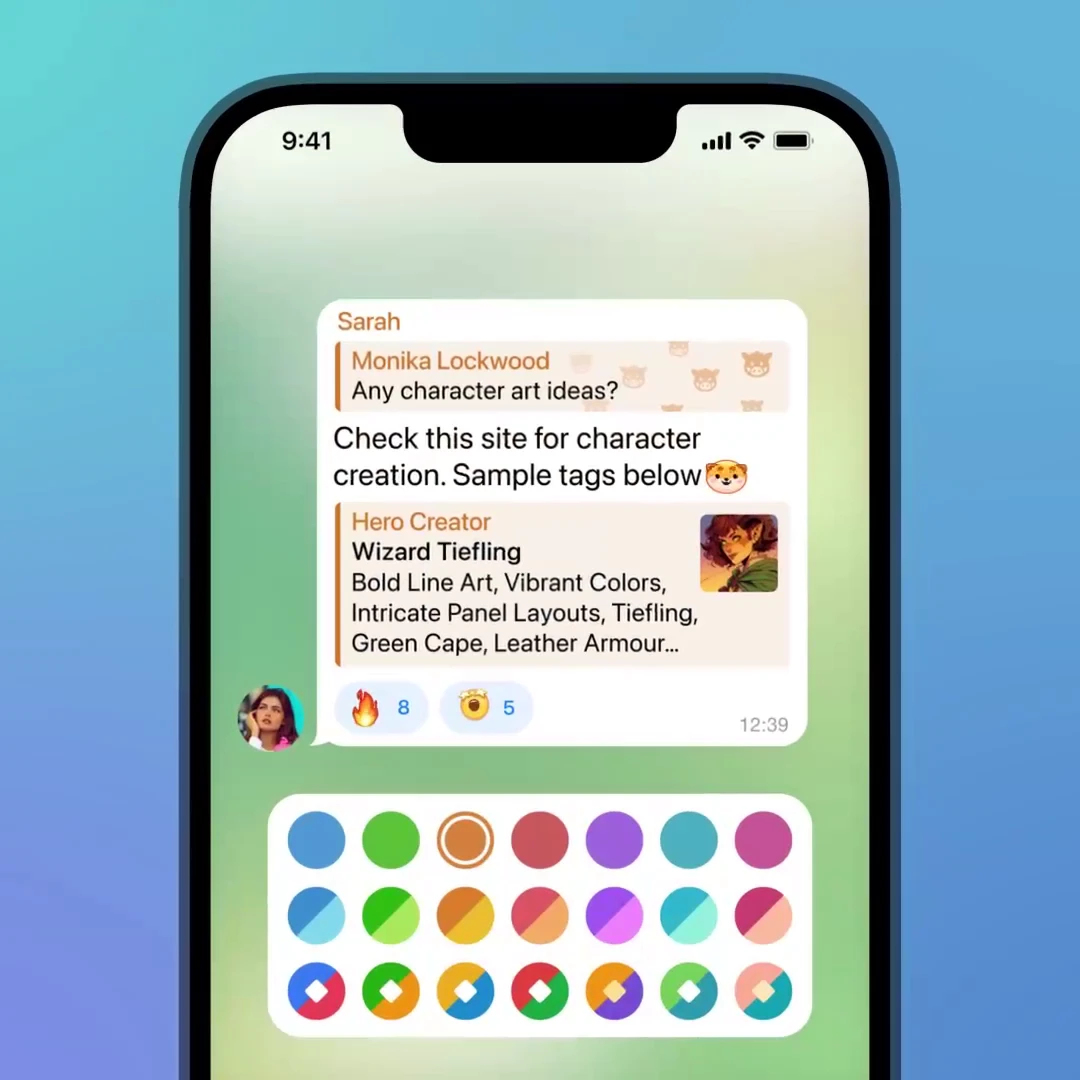 How to Customize Telegram Profile Colors: Gradient Cover Banners, Decorative Emojis & Account Styling