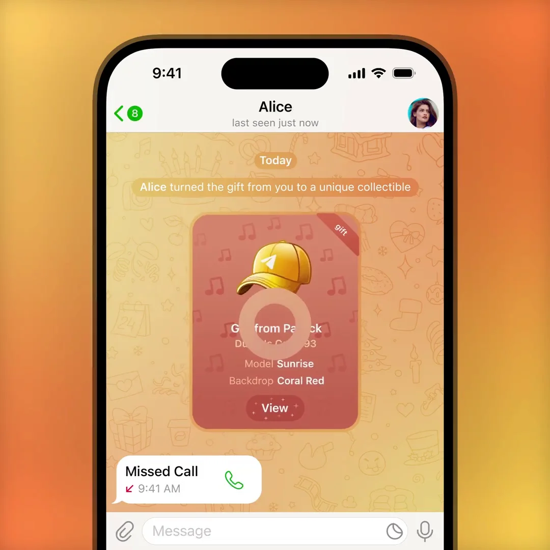 How to React to Service Messages in Telegram: Gift Thanks, Welcoming Members & Call Receipts