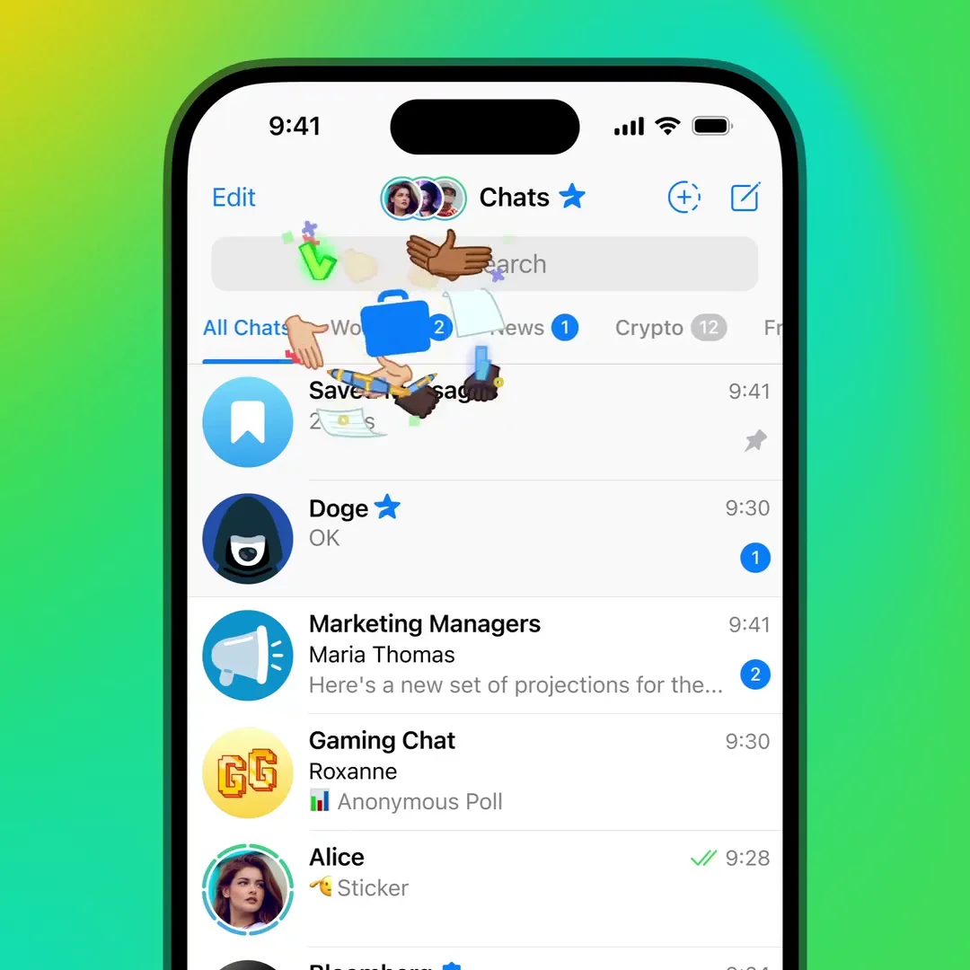 How to Use Custom Emoji in Telegram Chat Folders: Tab Icons, Expressive Styling & Minimalist Designs