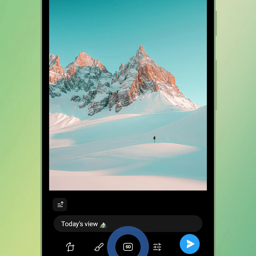 How to Send Photos in Higher Quality on Telegram: 4x Pixel HD Mode, Camera Editor Toggles & Uncompressed Files
