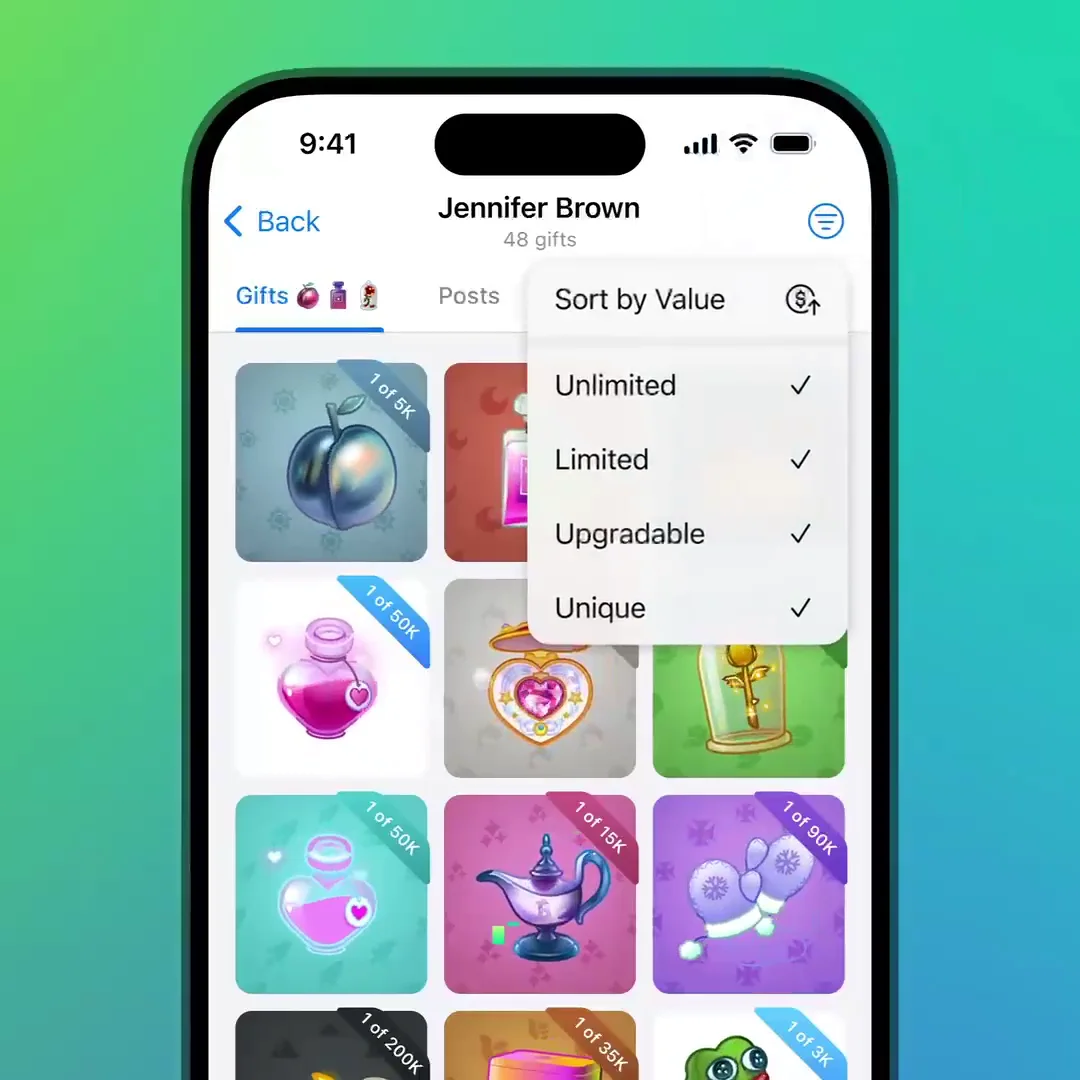 How to Upgrade Gifts for Other Users in Telegram: Star Sponsorships, Upgradeable Filters & On-Chain Collectibles