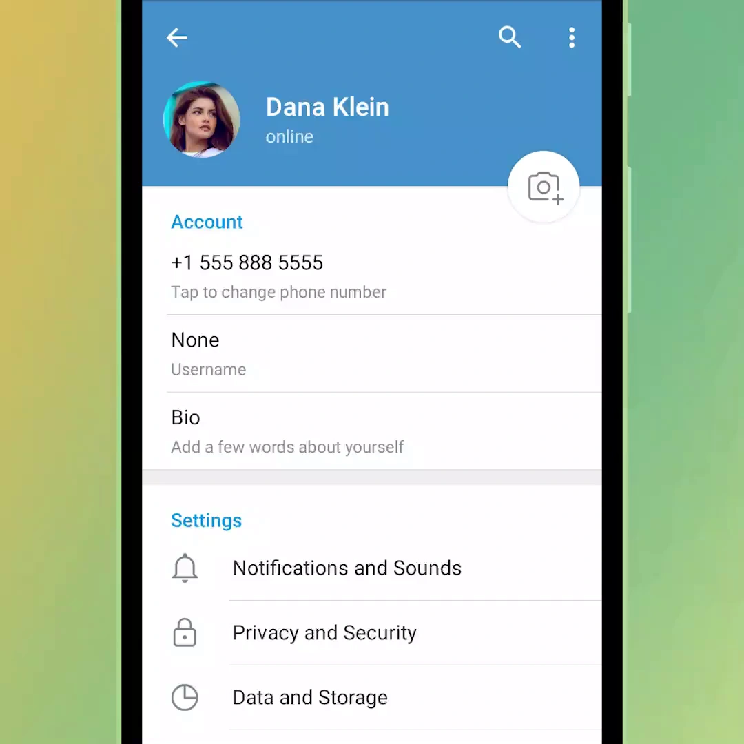 How to Change Your Telegram Profile Picture or Video
