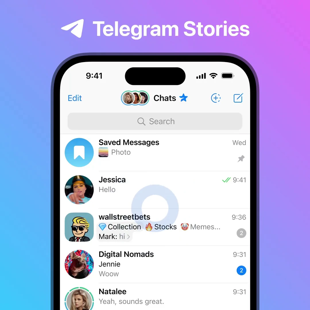 Telegram Premium: Stories & Stealth Mode