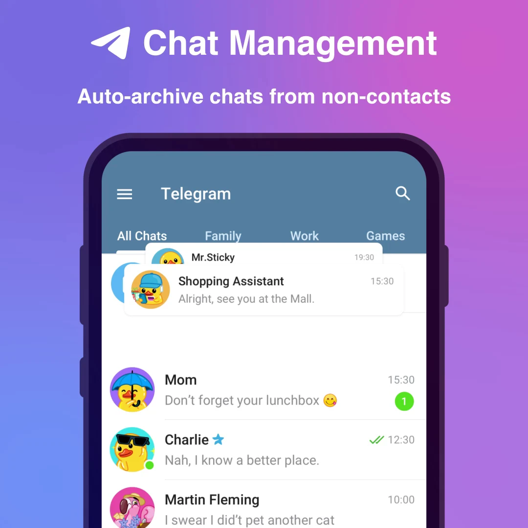 Telegram Premium: Default Folders & Auto-Archive