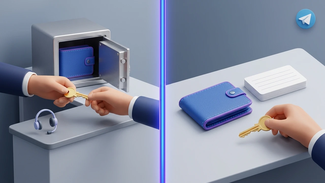 Custodial or Self-Custody Crypto Wallet?