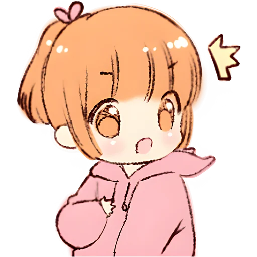 Cute Chibi Couple Telegram Sticker #7 - Cute Chibi Couple #7