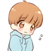 A Couple Of Kun And Chan Emoji Telegram Sticker #19 - A Couple Of Kun And Chan Emoji #19