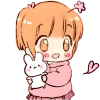A Couple Of Kun And Chan Emoji Telegram Sticker #22 - A Couple Of Kun And Chan Emoji #22