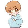 A Couple Of Kun And Chan Emoji Telegram Sticker #24 - A Couple Of Kun And Chan Emoji #24