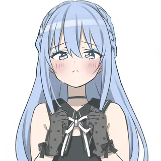 Tearful Anime Girl