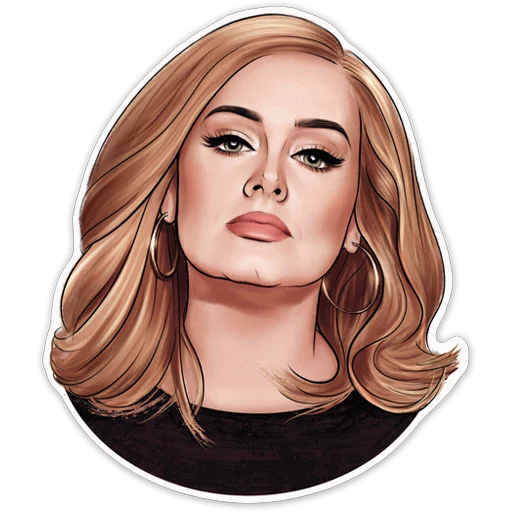 Adelemojis By Telegram Sticker #2 - Adelemojis By #2