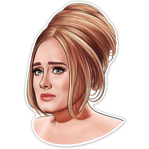 Adelemojis By Telegram Sticker #6 - Adelemojis By #6