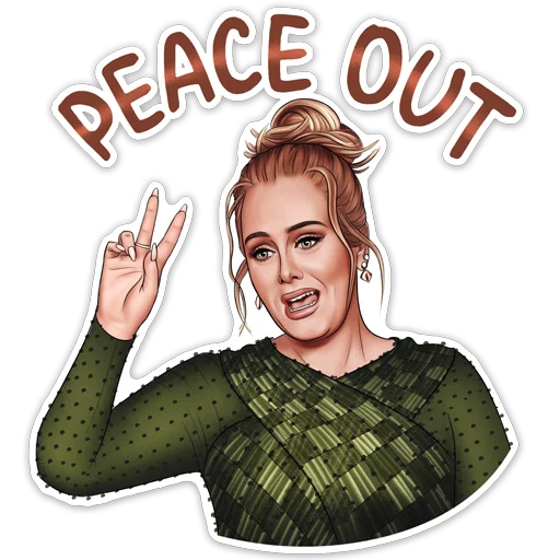 Adelemojis By Telegram Sticker #8 - Adelemojis By #8
