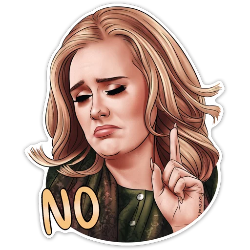 Adelemojis By Telegram Sticker #12 - Adelemojis By #12