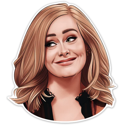 Adelemojis By Telegram Sticker #14 - Adelemojis By #14