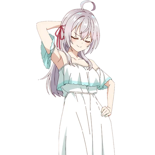 Alya Sometimes Hides Her Feelings In Russian Telegram Sticker #5 - Alya Sometimes Hides Her Feelings In Russian #5