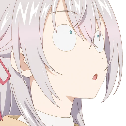 Alya Sometimes Hides Her Feelings In Russian Telegram Sticker #6 - Alya Sometimes Hides Her Feelings In Russian #6