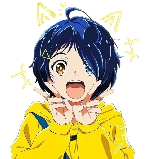 Wonder Egg Priority Telegram Sticker #1 - Wonder Egg Priority #1