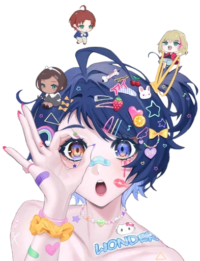 Wonder Egg Priority Telegram Sticker #6 - Wonder Egg Priority #6