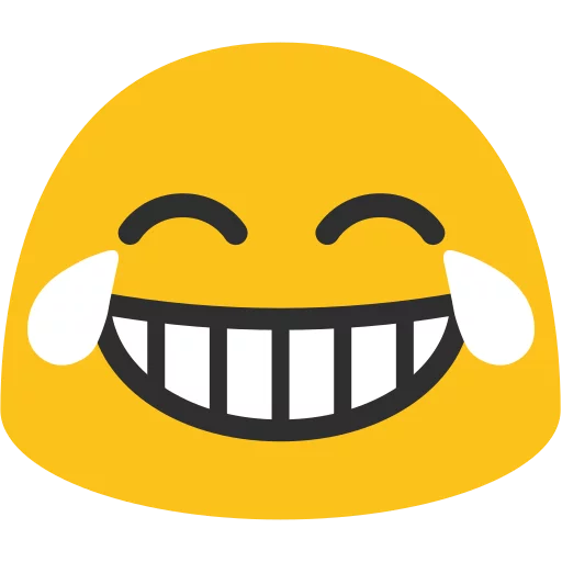 Android N Nougat Classic Emojis Stickers Telegram Sticker #3 - Android N Nougat Classic Emojis Stickers #3