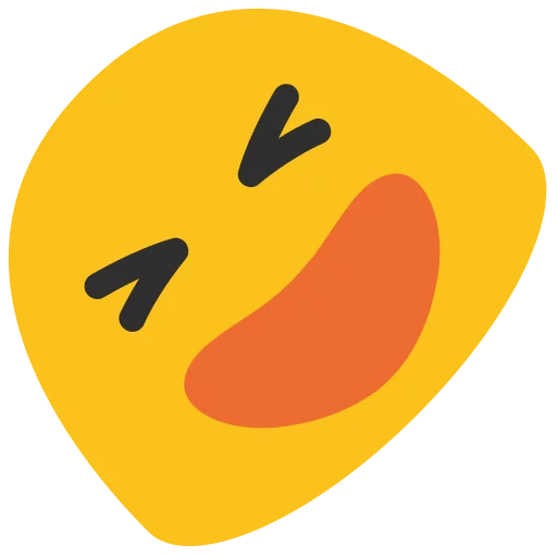 Android N Nougat Classic Emojis Stickers Telegram Sticker #5 - Android N Nougat Classic Emojis Stickers #5