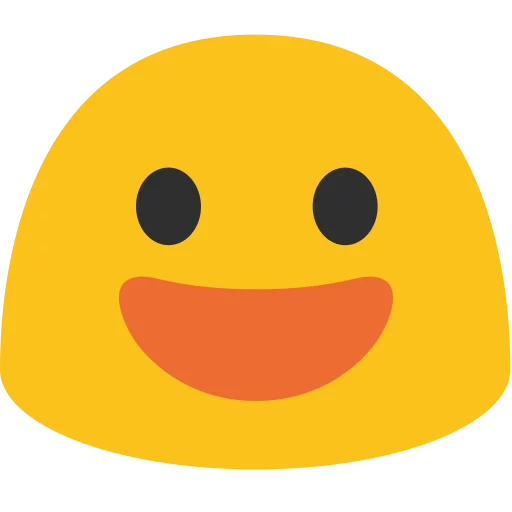 Android N Nougat Classic Emojis Stickers Telegram Sticker #6 - Android N Nougat Classic Emojis Stickers #6