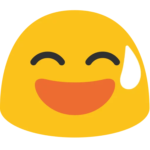 Android N Nougat Classic Emojis Stickers Telegram Sticker #8 - Android N Nougat Classic Emojis Stickers #8