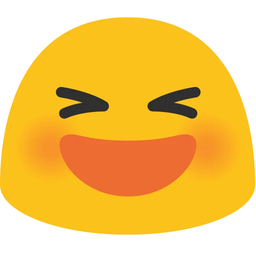 Android N Nougat Classic Emojis Stickers Telegram Sticker #9 - Android N Nougat Classic Emojis Stickers #9