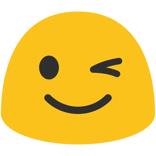Android N Nougat Classic Emojis Stickers Telegram Sticker #12 - Android N Nougat Classic Emojis Stickers #12