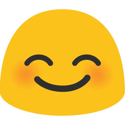 Android N Nougat Classic Emojis Stickers Telegram Sticker #13 - Android N Nougat Classic Emojis Stickers #13