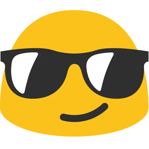 Android N Nougat Classic Emojis Stickers Telegram Sticker #17 - Android N Nougat Classic Emojis Stickers #17