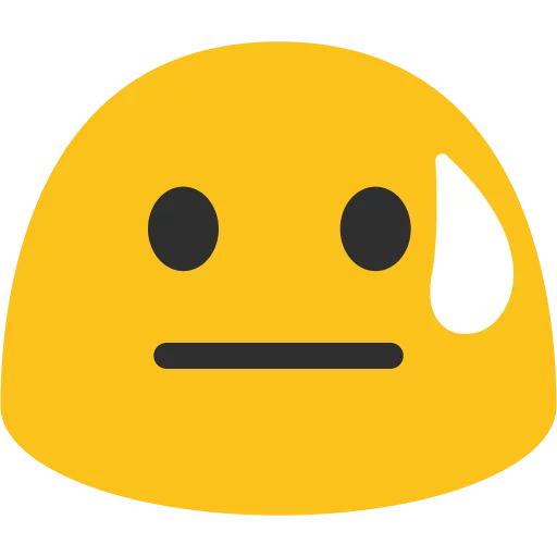 Android N Nougat Classic Emojis Stickers Telegram Sticker #22 - Android N Nougat Classic Emojis Stickers #22