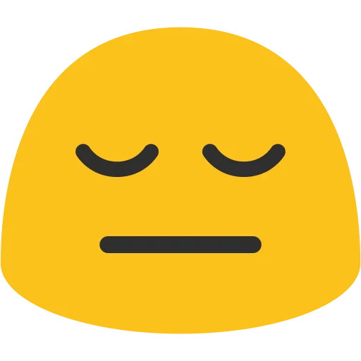 Android N Nougat Classic Emojis Stickers Telegram Sticker #23 - Android N Nougat Classic Emojis Stickers #23