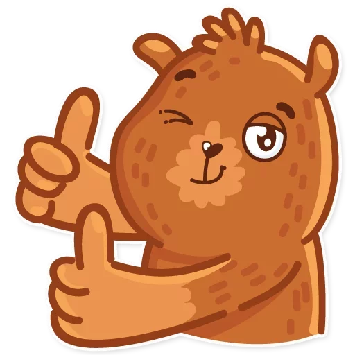 Andy Bear Teddy Mascot Stickers Telegram Sticker #5 - Andy Bear Teddy Mascot Stickers #5