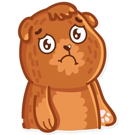 Andy Bear Teddy Mascot Stickers Telegram Sticker #6 - Andy Bear Teddy Mascot Stickers #6