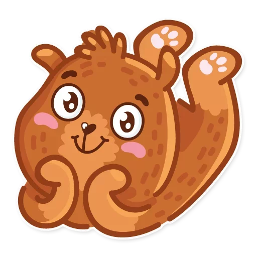 Andy Bear Teddy Mascot Stickers Telegram Sticker #9 - Andy Bear Teddy Mascot Stickers #9