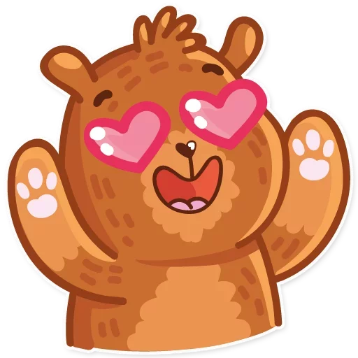 Andy Bear Teddy Mascot Stickers Telegram Sticker #13 - Andy Bear Teddy Mascot Stickers #13