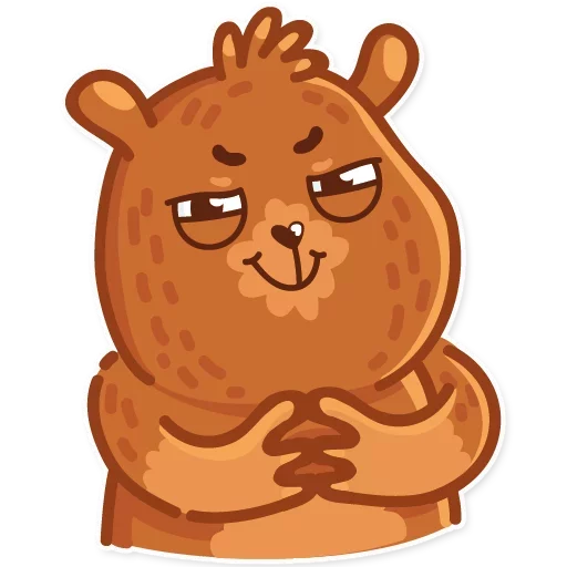 Andy Bear Teddy Mascot Stickers Telegram Sticker #17 - Andy Bear Teddy Mascot Stickers #17