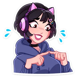 Shy Gamer Anechka