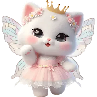 Angel Cat Fairy