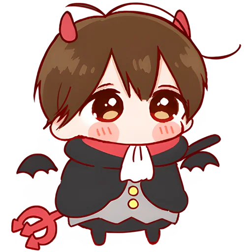 Angel Demon Kun Telegram Sticker #1 - Angel Demon Kun #1