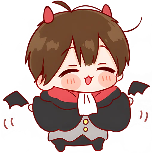 Angel Demon Kun Telegram Sticker #4 - Angel Demon Kun #4
