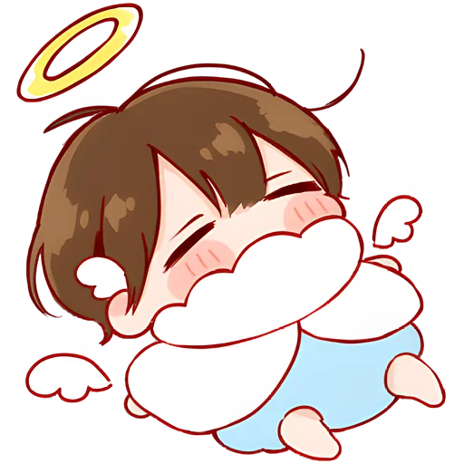 Angel Demon Kun Telegram Sticker #7 - Angel Demon Kun #7